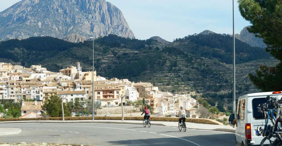 Costa Blanca Downhill Bike Ride - First descent: Mount Aitana to Penàguila