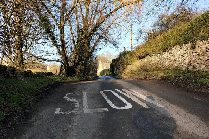 Cotswolds One Day Guided Cycle Tour - Private Groups - Minster Lovell, ruins beside cottage lanes