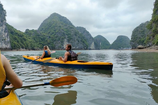 Cruising- Kayaking- Cycling- Trekking 3D/2N from Cat Ba in less tourist areas. - Day one: floating villages, beaches, and the first quiet lagoon