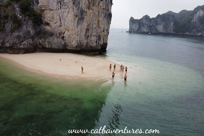 Cruising- Kayaking- Cycling- Trekking 3D/2N from Cat Ba in less tourist areas. - Day three: Tien Ong Cave and the quieter side of Ha Long Bay