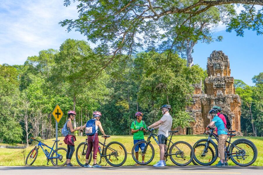Cycle Angkor Backroad Bike Tour / E-Bike or Tuk Tuk - Heat, distance, and what to bring