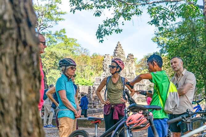 Cycle the Angkor Backroads with lunch / E-Bike or Tuk Tuk - From hotel pickup to bicycle fitting