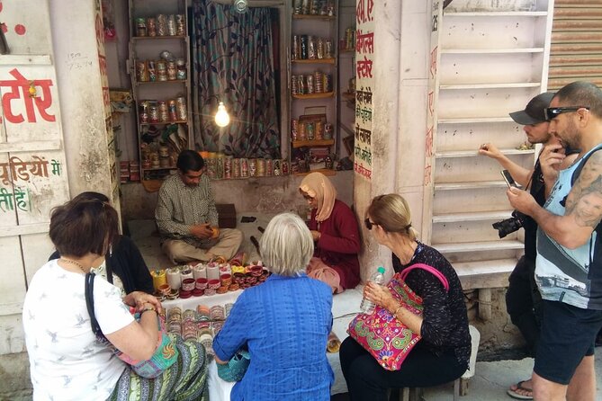 Cycle Through Jaipur's Charm - Cuisine|Heritage|Temple(Awarded) - Marble Carvers and Handmade Religious Figures