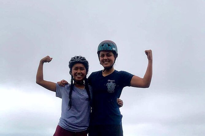Cycle to the Sea with Maui Bombers - The road from Haleakala toward the sea