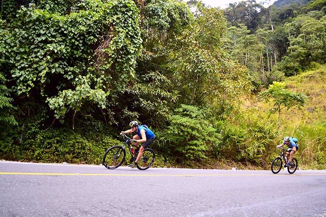 Cycling from Dalat to Nha Trang - Lunch beside the river