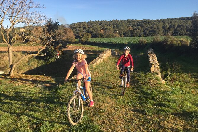 Cycling in the Green Ways and Country Roads of Girona - GreenWay riding toward Estany de Banyoles