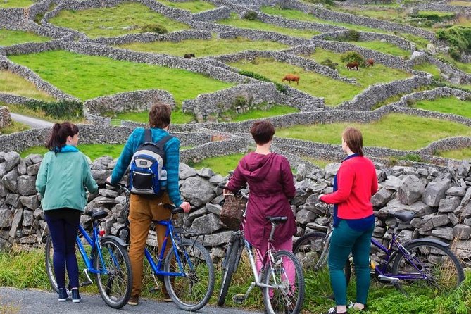 Cycling on Inisheer Island, Aran Islands. Self Guided. Full Day. - Castle and fort above the village