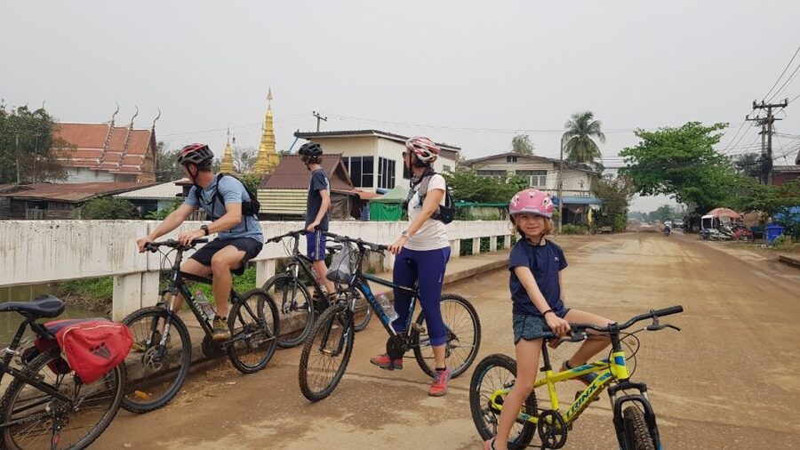 Cycling Sukhothai Full Day Countryside Tour - Rice, whisky, fish, and mushrooms