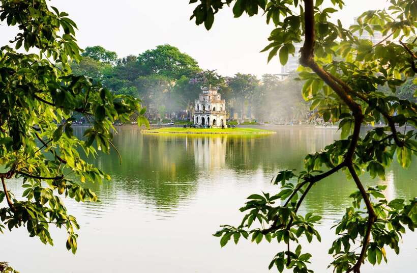 Cycling Through Hanoi: Old Quarter Pagodas & Red River Delta - Starting on Hang Buom Street