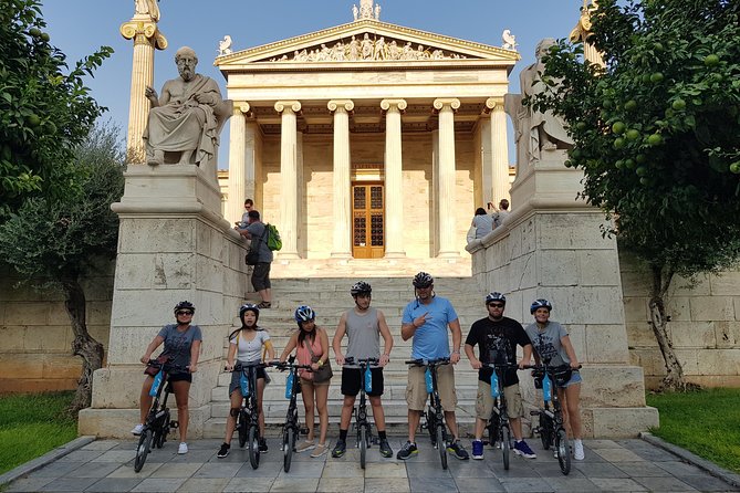 Discover the City e-bike day tours - The Academy of Athens and the formal city center