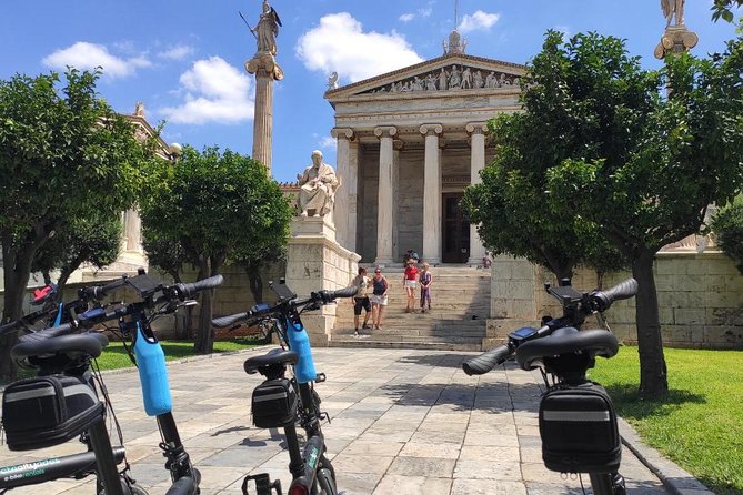 Discover the City e-bike day tours - Beneath the Acropolis and up toward the views