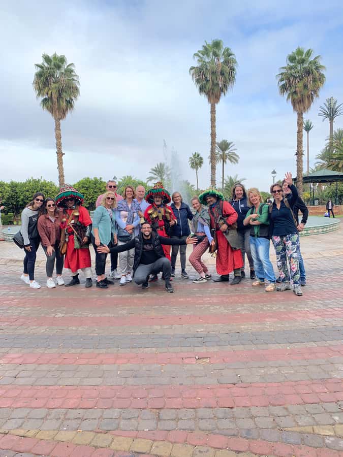 Dutch Bike Tour in Marrakech with Local Guide - Place des Ferblantiers and the city gates