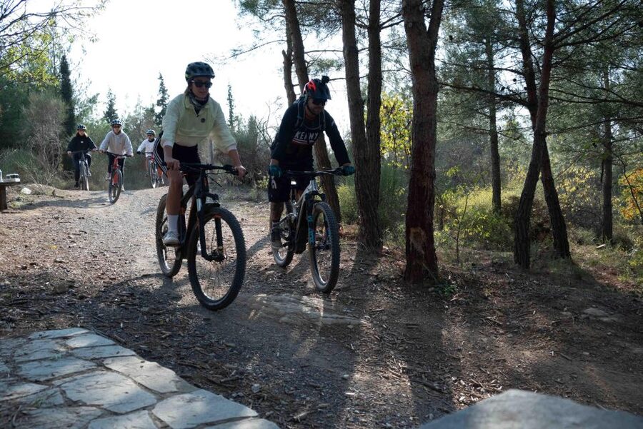 E-Bike Adventure in Thassos Island - Panagia’s stone houses and church