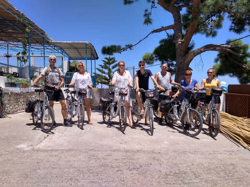 e-Bike Cycling Tour to Arkadi Monastery Full Lunch included - Lunch at a traditional taverna in Kirianna