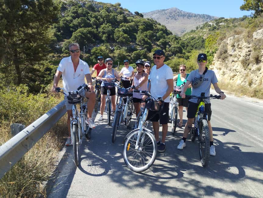 e-Bike Cycling Tour to Arkadi Monastery Full Lunch included - The ride back through Pigi and Adele