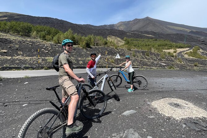 E-bike excursion on Etna - Starting at Etna Sud near Nicolosi