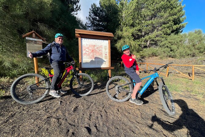 E-bike excursion on Etna - The descent is fun, but it demands attention