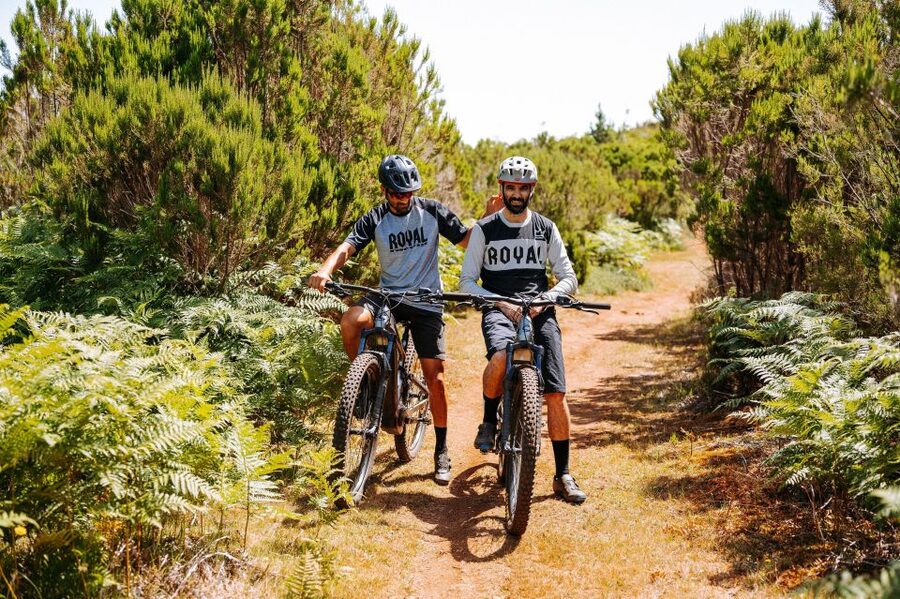E-Bike Guided Tour - West Side Mountain Biking - Big west-coast views from the dirt roads