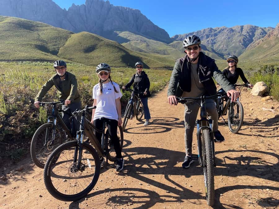 E-Bike & Hike Jonkershoek - E-biking along the Eerste River