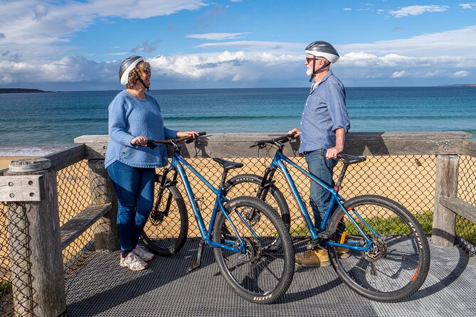 E-Bike Hire & Mountain Bike Hire Port of Eden - Riding toward Aslings Beach
