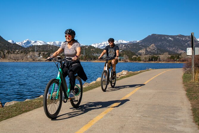 E-bike ride around the beautiful Estes Lake bike path - Why an e-bike works so well at Estes Lake