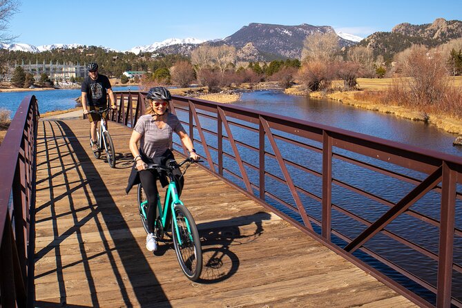 E-bike ride around the beautiful Estes Lake bike path - Circling Lake Estes on two wheels