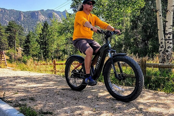 E-bike ride around the beautiful Estes Lake bike path - How the price measures up