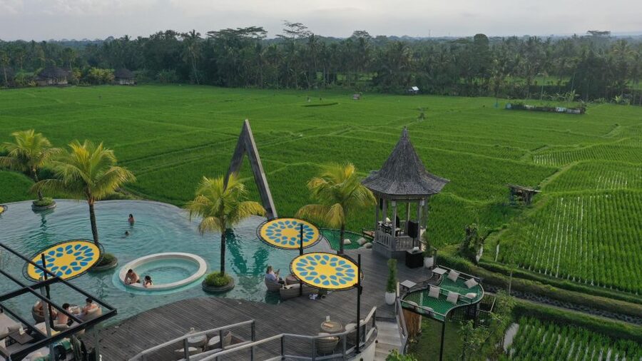 E-Bike: Ubud Rice Terraces & Traditional Villages Cycling - Food, water, and useful facilities