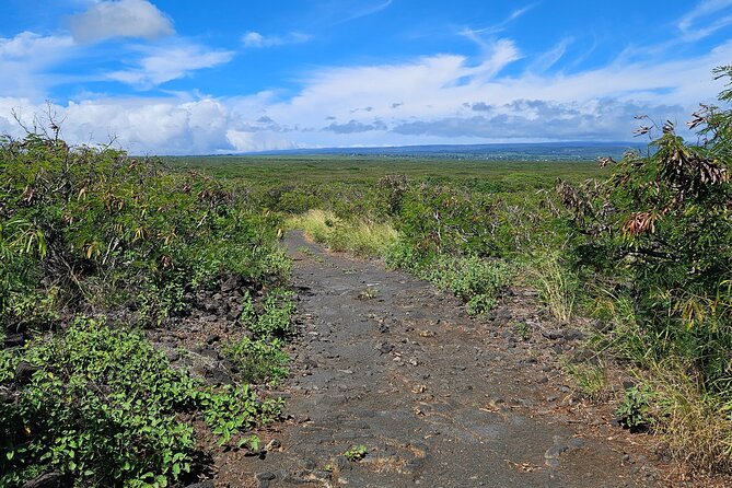 E-Mountain Bike Tour in South Point Hawaii - Riding Toward Paiaha‘a Bay