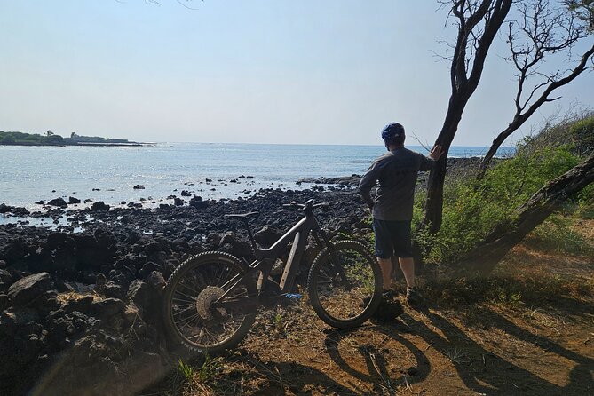 E-Mountain Bike Tour in South Point Hawaii - What the Trail Feels Like Under the Wheels