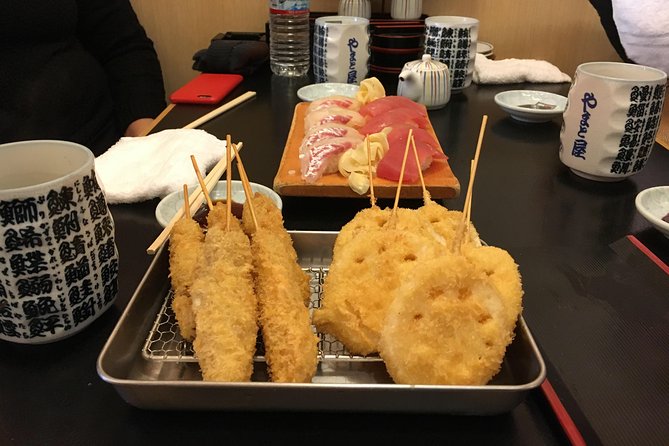 Eat, Drink & Cycle: Osaka Foodie Bike Tour - Wagyu gives the morning a proper sit-down meal
