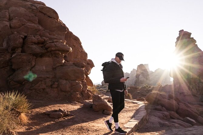 Echo Canyon Camelback E-Bike & Hike Tour - Scottsdale - 2.5 Hours - The short walk to Echo Canyon marker 9