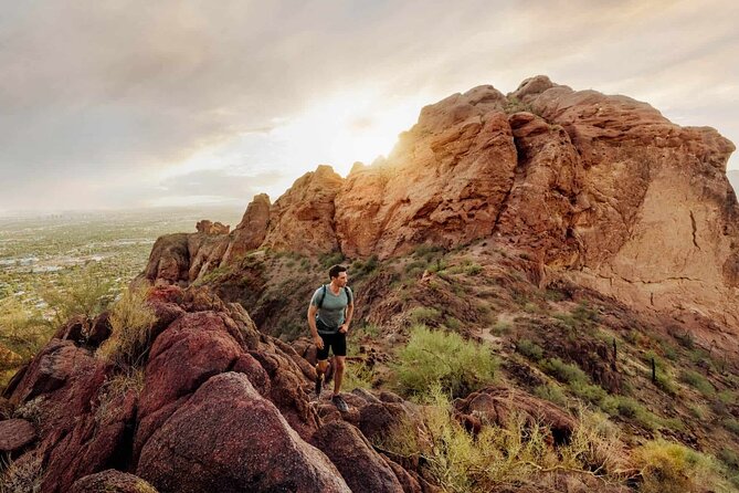 Echo Canyon Camelback E-Bike & Hike Tour - Scottsdale - 2.5 Hours - Riding quiet streets past Paradise Valley homes
