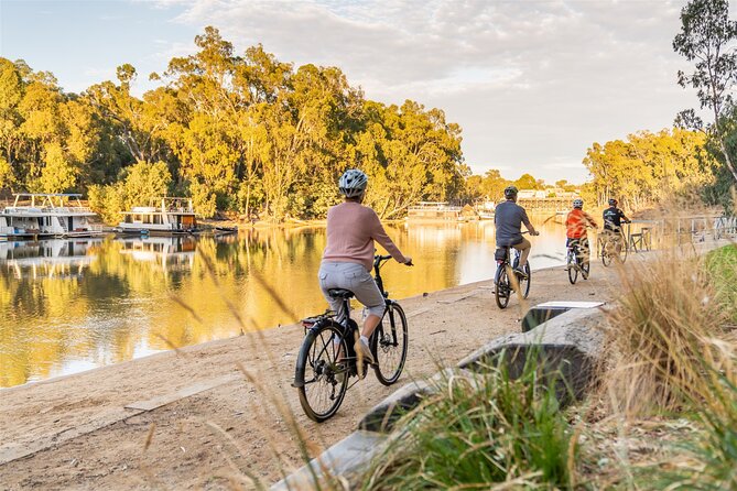 Echuca Guided E-Bike Cycling Tour - Scenic Drive follows the Murray and Campaspe Rivers