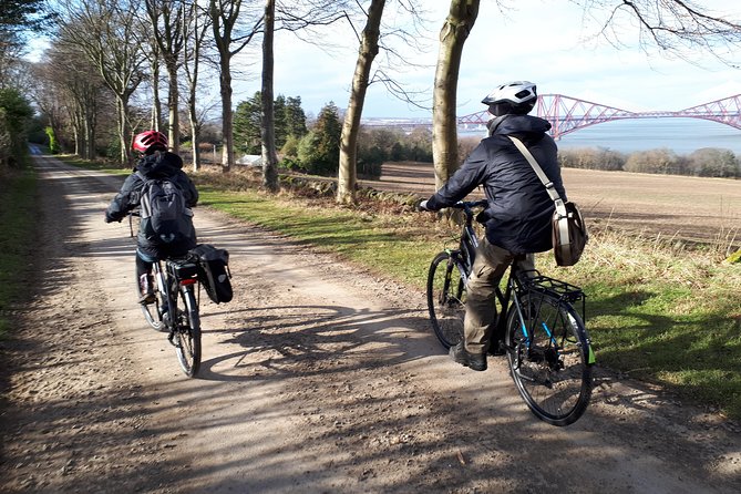 Edinburgh Bridges & Countryside BIke & Ebike Tour with Transfers - Cramond Village and the Firth of Forth