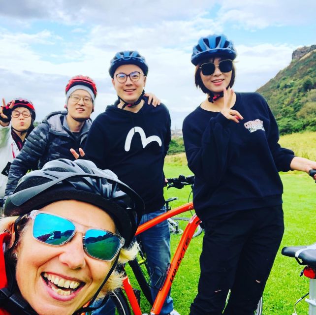 Edinburgh: Cycle Tour to the Coast (family friendly) - Holyrood Park and the foot of Arthur’s Seat