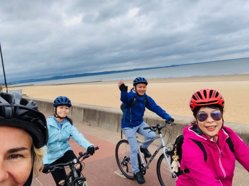 Edinburgh: Cycle Tour to the Coast (family friendly) - Practical value at $87 per person