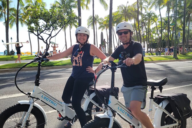 Electric Bike Ride & Diamond Head Hike Tour - Diamond Head State Monument and the one-hour climb