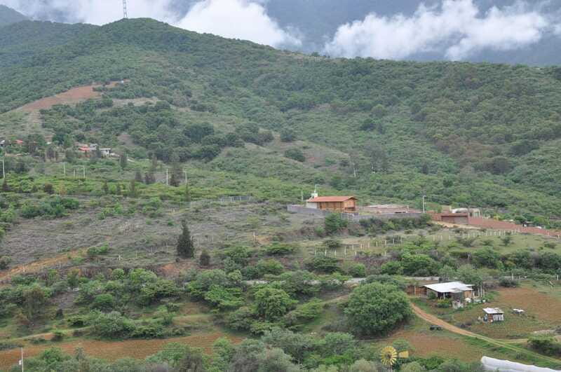 Electric Mountain bike in Oaxaca - The climb toward San Felipe del Agua