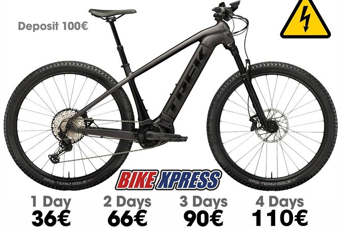 Electric Mountain Bike Rental Tenerife - Who gets the best value from the $43.44 price