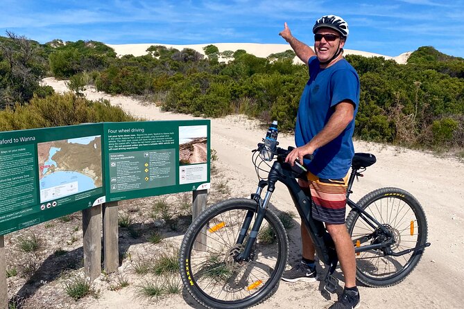 Electric Mountain Bikes Rental in Port Lincoln - Riding the foreshore and city paths