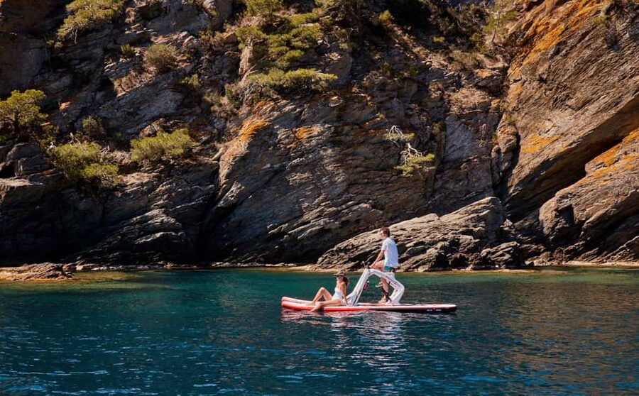 Exclusive sup bike excursion in Cala Ferrera - A quiet, motor-free way to see the coast
