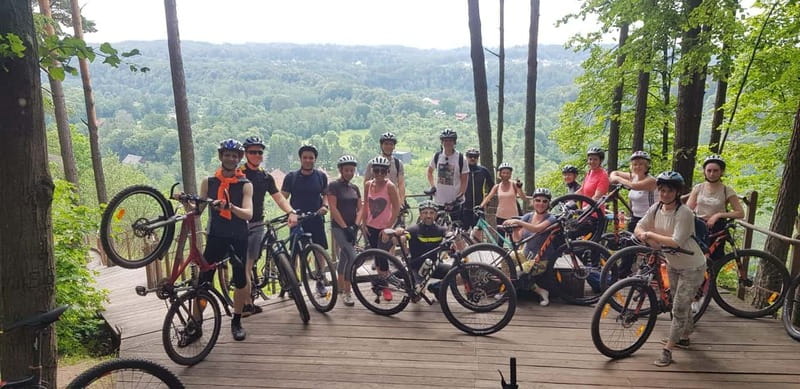 Explore Pavilniai Regional Park on a Mountain Bike - Bernardinu Park and the River Vilnia