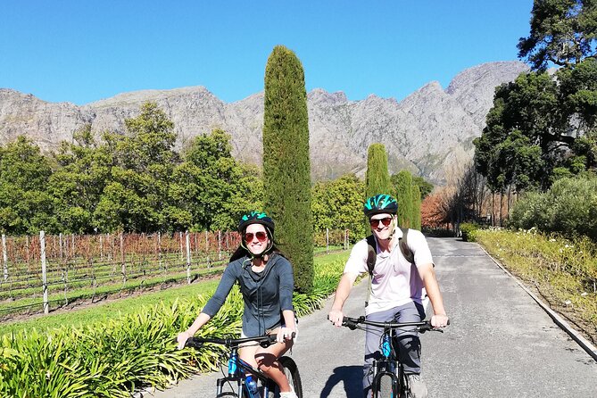 Franschhoek Cycle Experience Half Day - Private Tour - Key points to know before you book