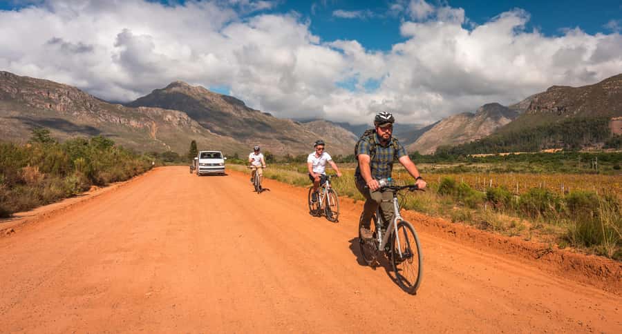 Franschhoek: Private E-bike Ride & Wine Experience - Grand Provence brings art into the first tasting