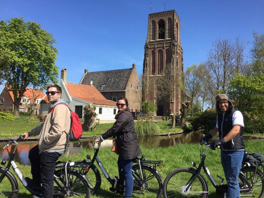 From Amsterdam: Countryside Bike Tour - Leaving Amsterdam by ferry and bicycle