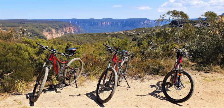 From Blue Mountains: Mountain e-Bike Ride, HANGING ROCK - Key points at a glance