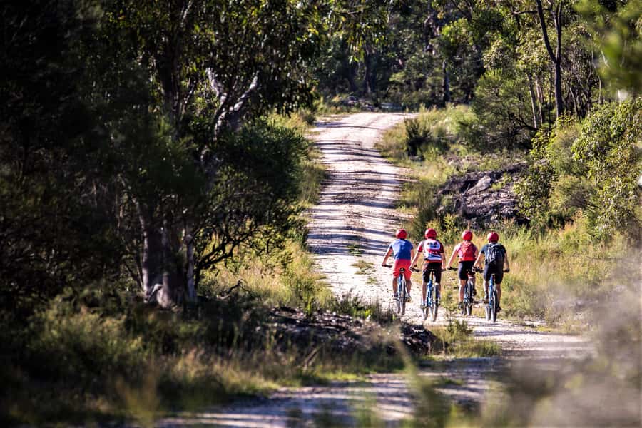 From Blue Mountains: Mountain e-Bike Ride, HANGING ROCK - The Anvil Rock alternative