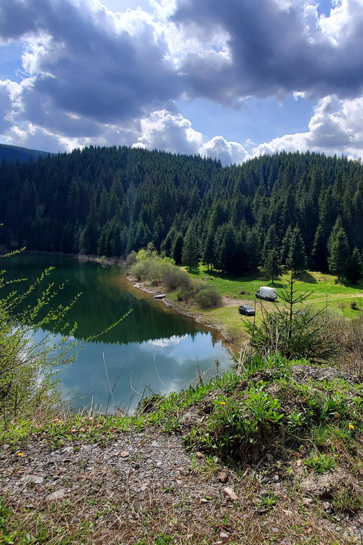 From Cluj: Mountain Bike around Lake Dragan - The shoreline return and Vladeasa Peak