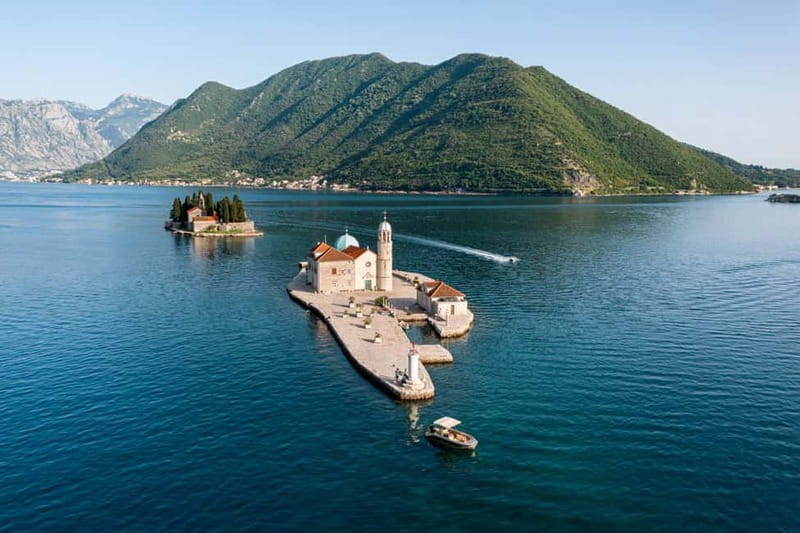 From Kotor: Boating, Kayaking, & Cycling Tour - Starting at Kotor Port and heading toward Perast